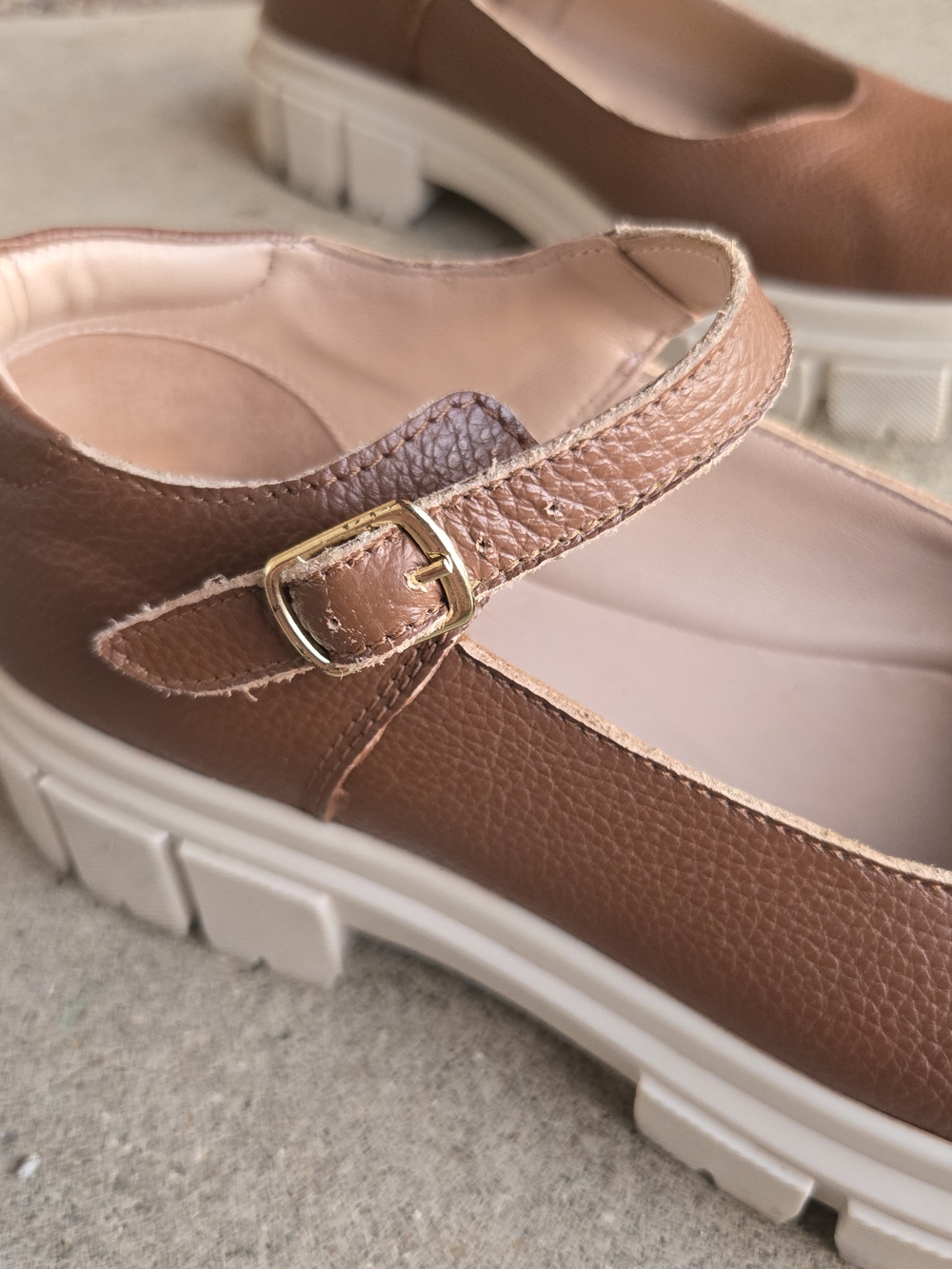 Seychelles X Piper & Scoot - The Rebel Mary Jane- Brown - Sz 9 - Picture 5 of 7